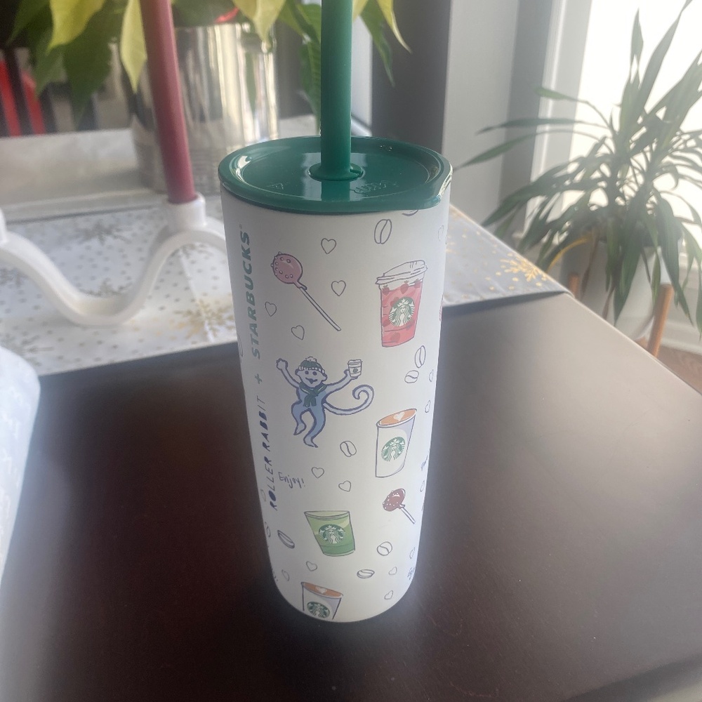 Roller Rabbit Holiday Tumbler